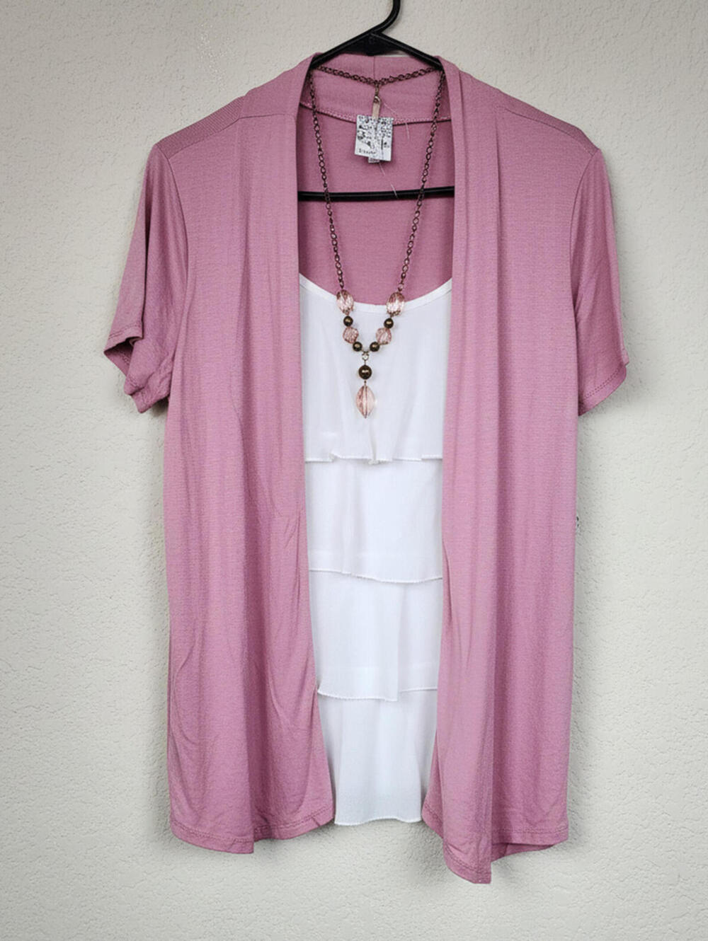 NWT Naif Medium Cardigan Necklace Blouse